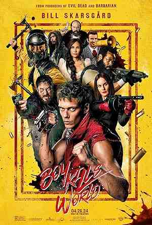 Boy Kills World (2023) vj junior Bill Skarsgård